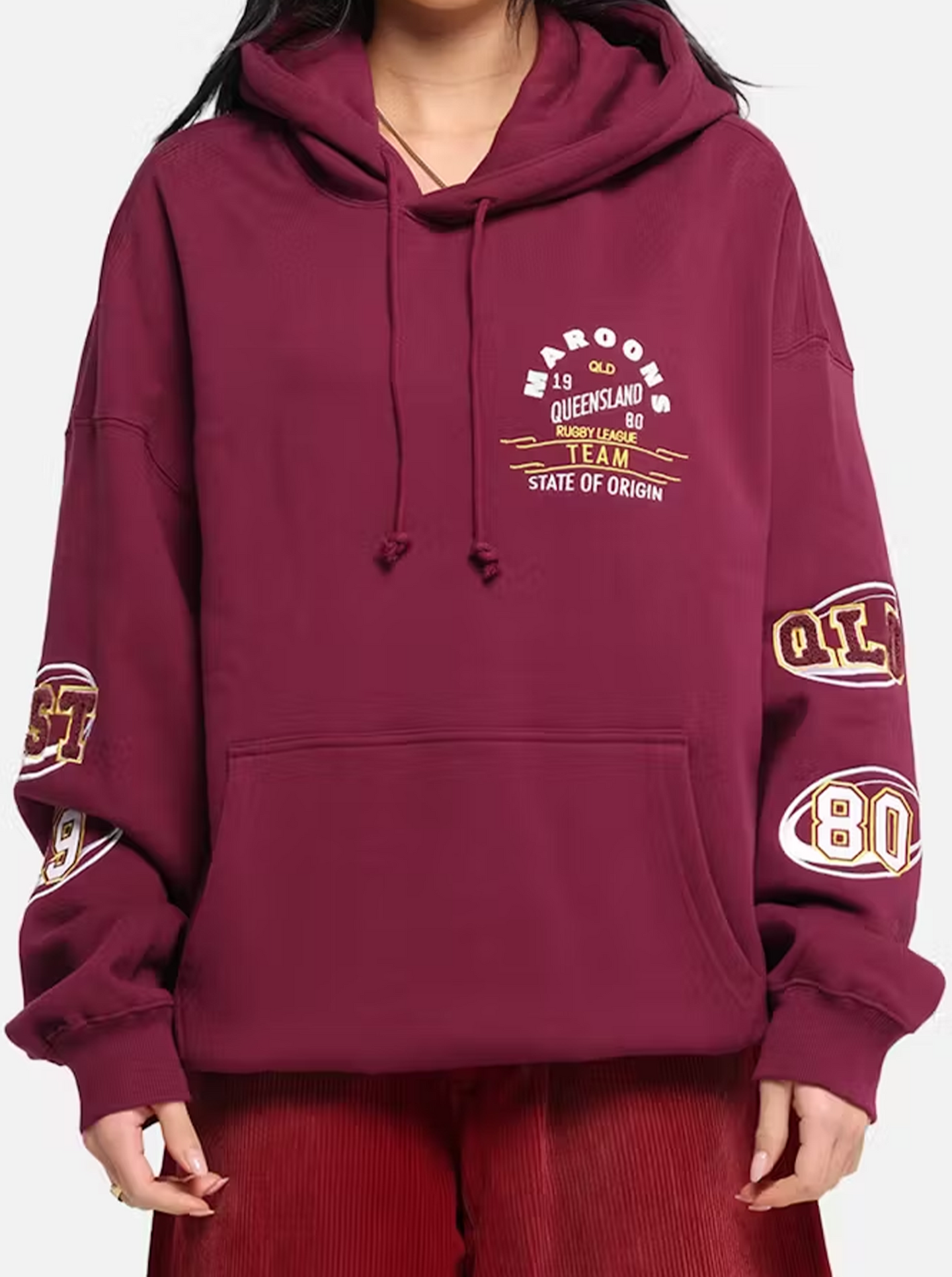 State Of Origin Hoodie Queensland Maroons
