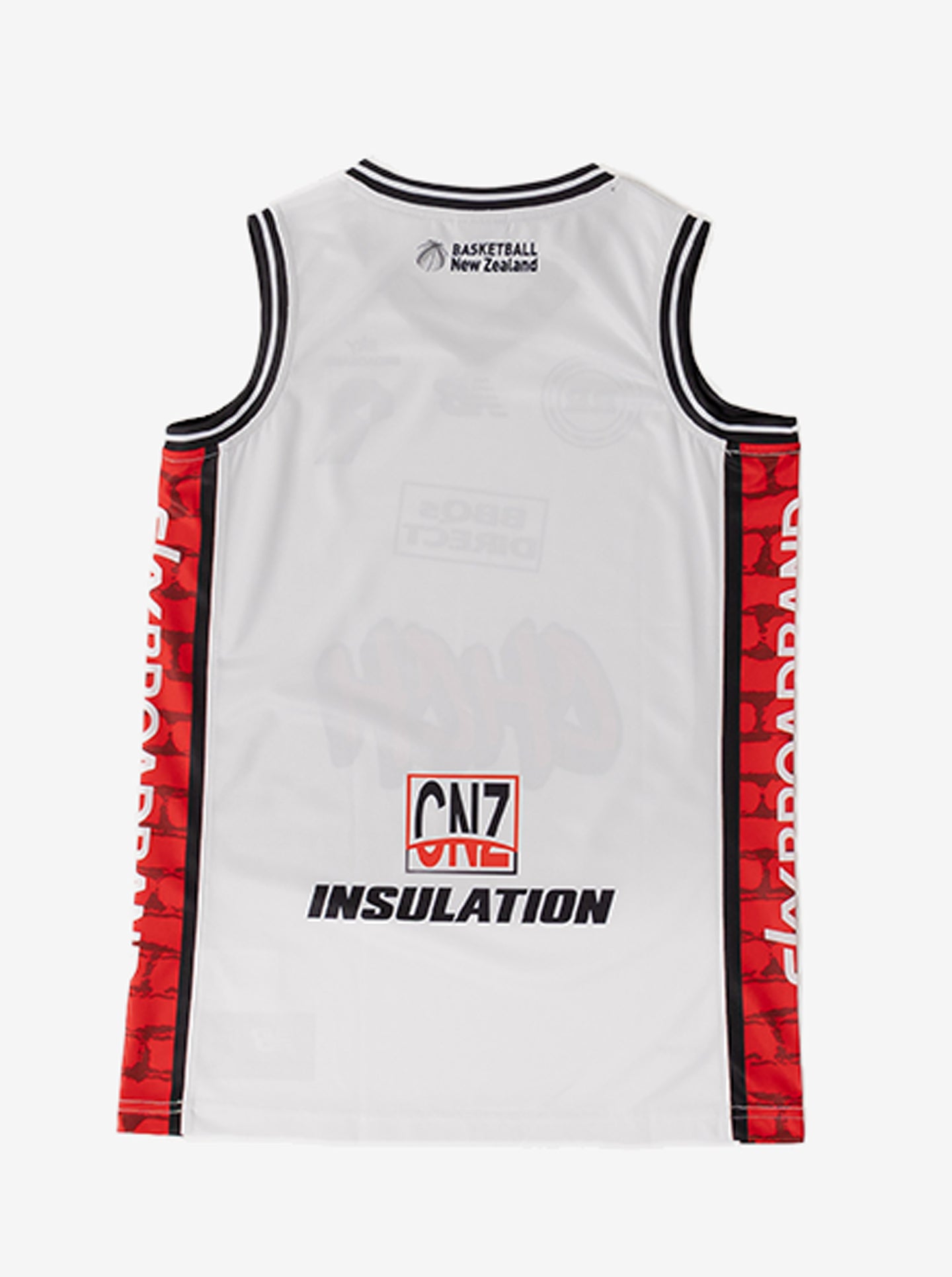 NZNBL Canterbury Rams City Edition Rapid League Singlet Youth
