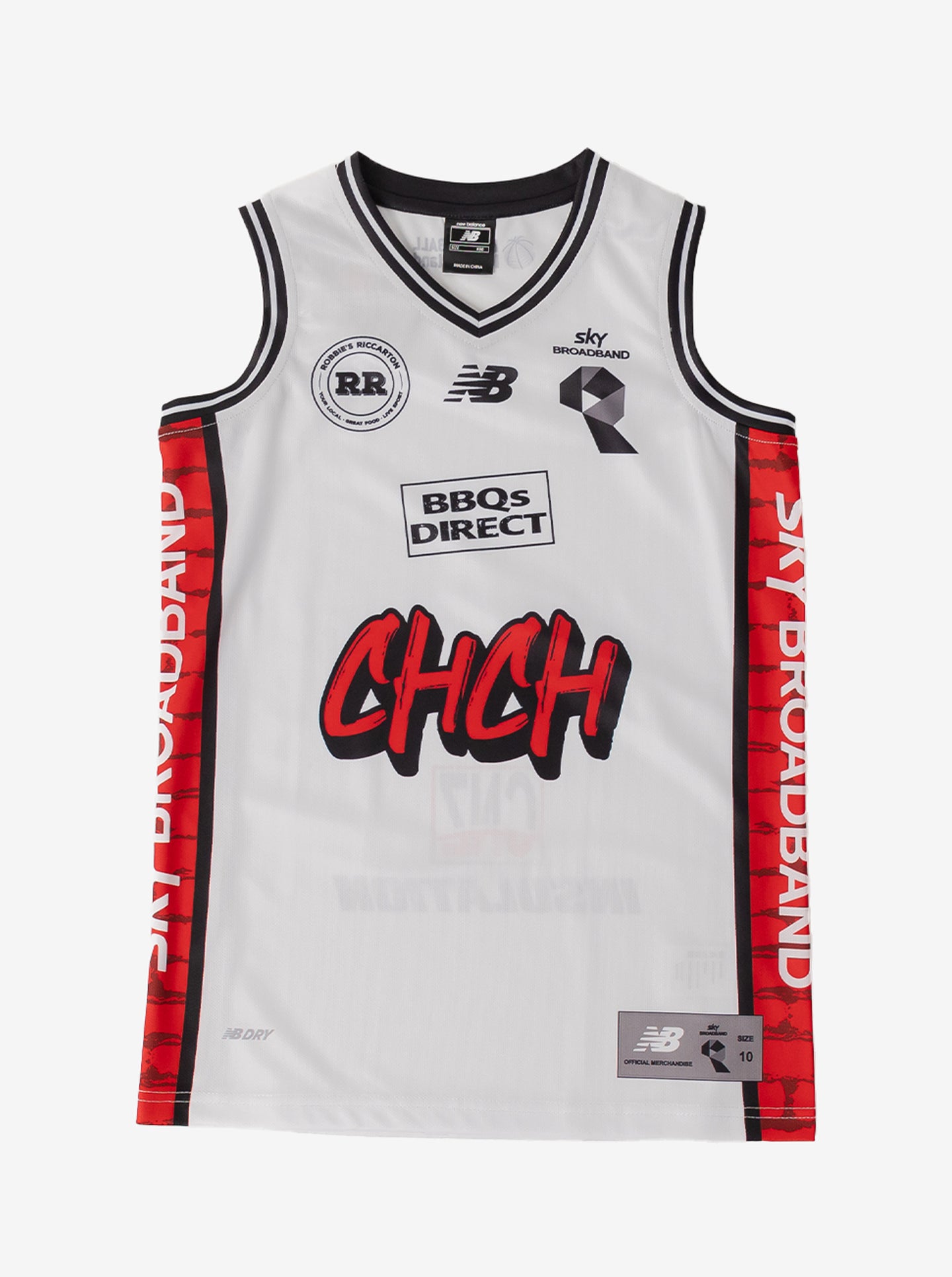 NZNBL Canterbury Rams City Edition Rapid League Singlet Youth