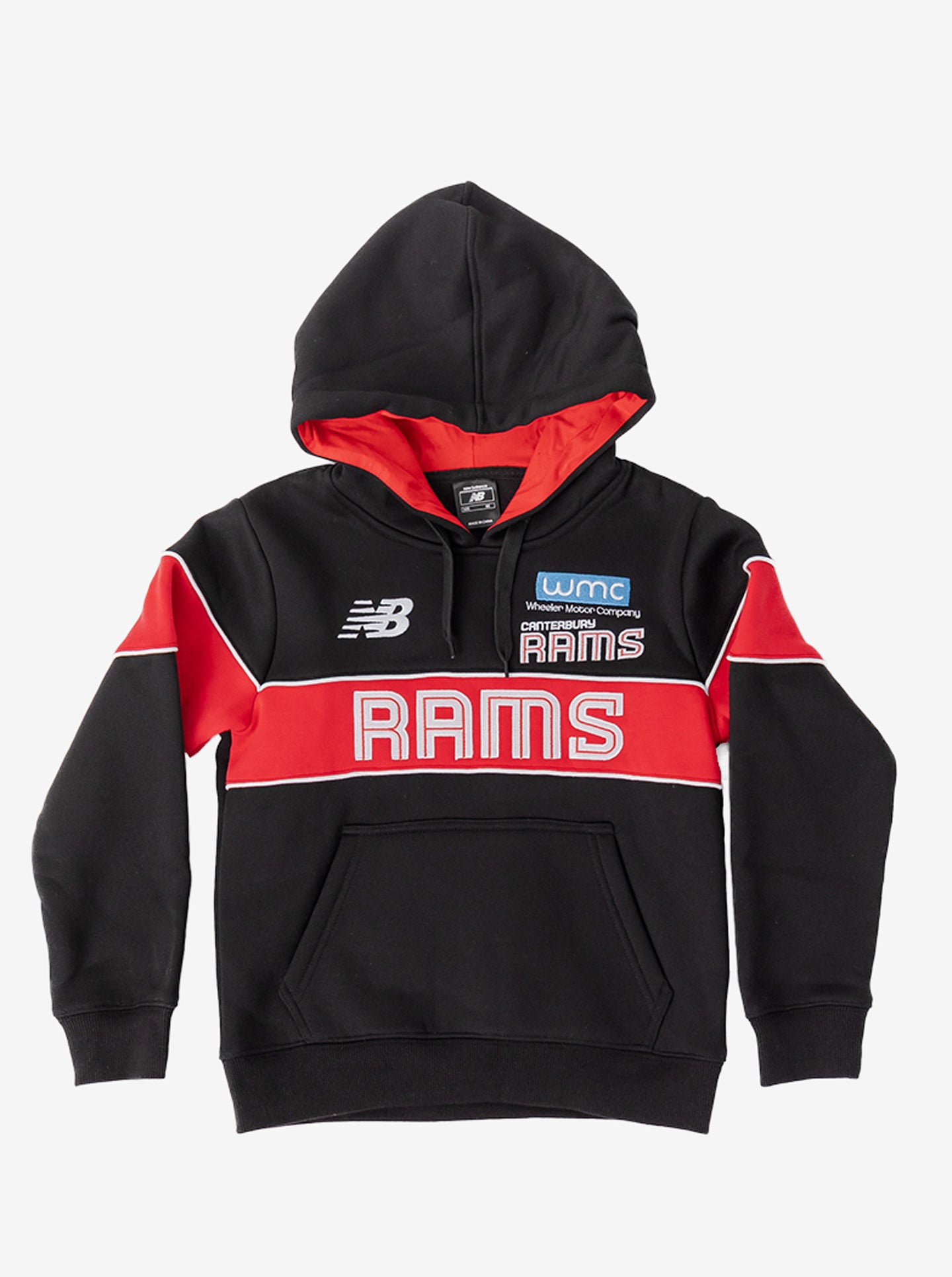 NZNBL Canterbury Rams Hoodie Youth
