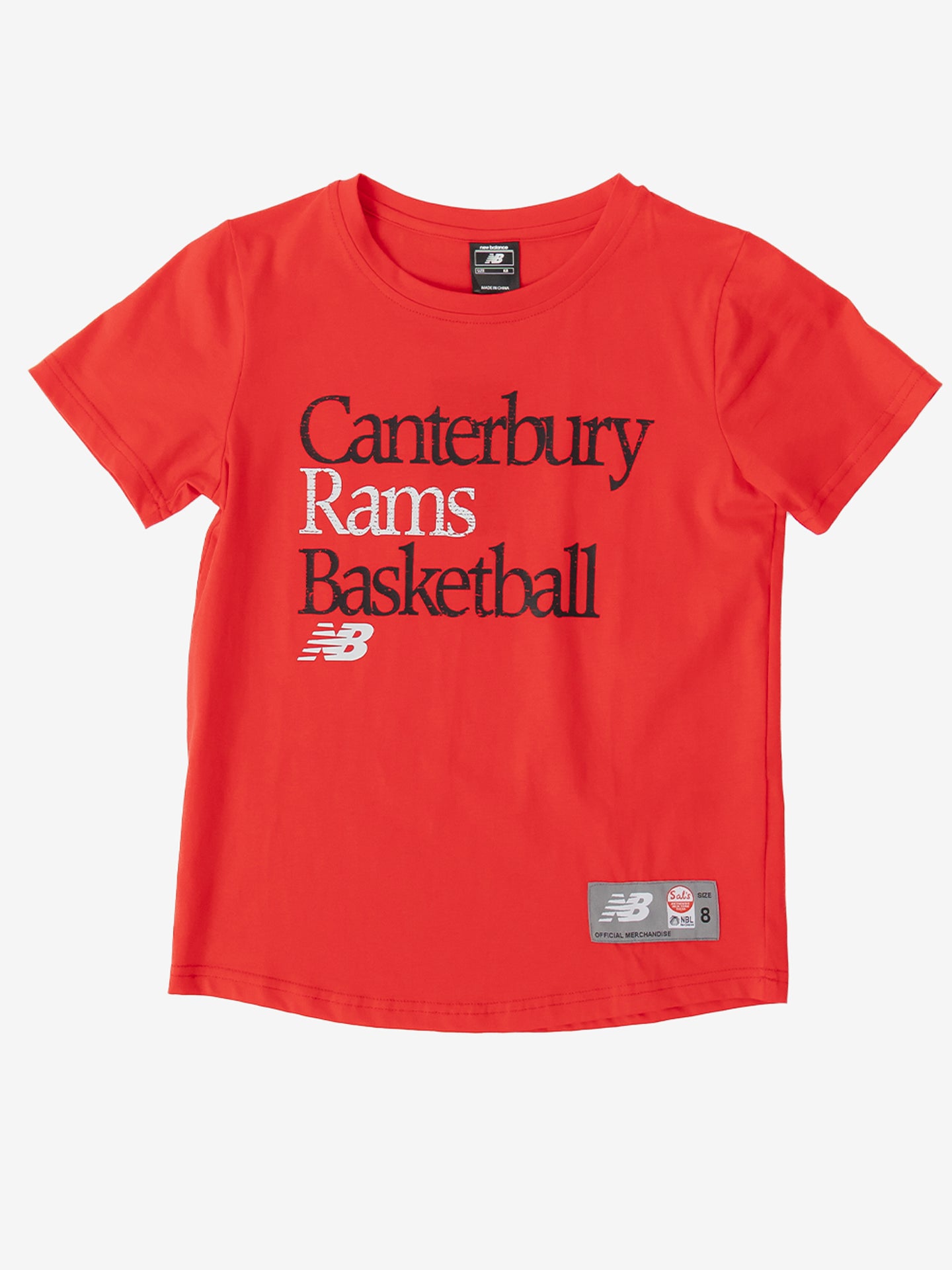 NZNBL Canterbury Rams Tee Youth