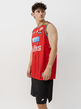NZNBL Canterbury Rams Home Singlet Mens