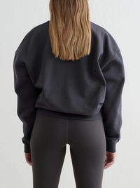 Shadow Grey Serif Sweatshirt