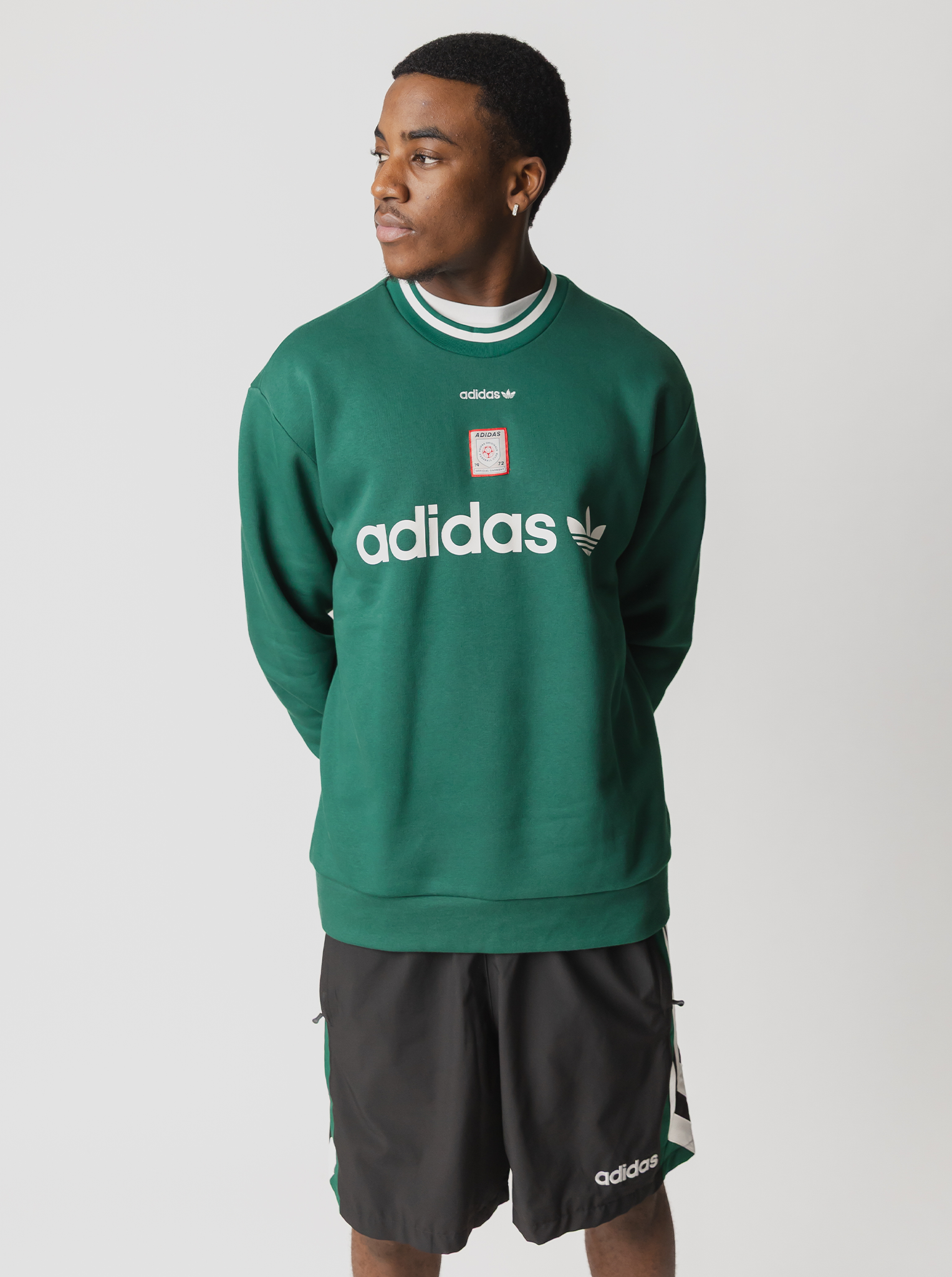 Badge Crewneck Sweatshirt