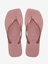 Slim Square Flip Flops Womens