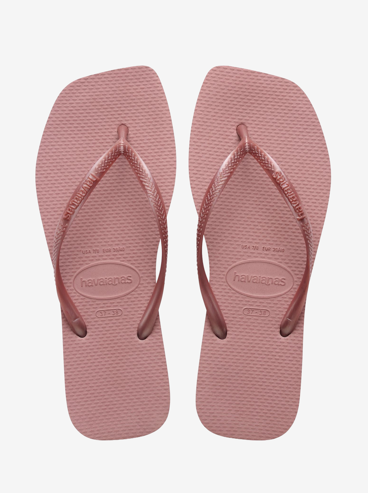 Slim Square Flip Flops Womens