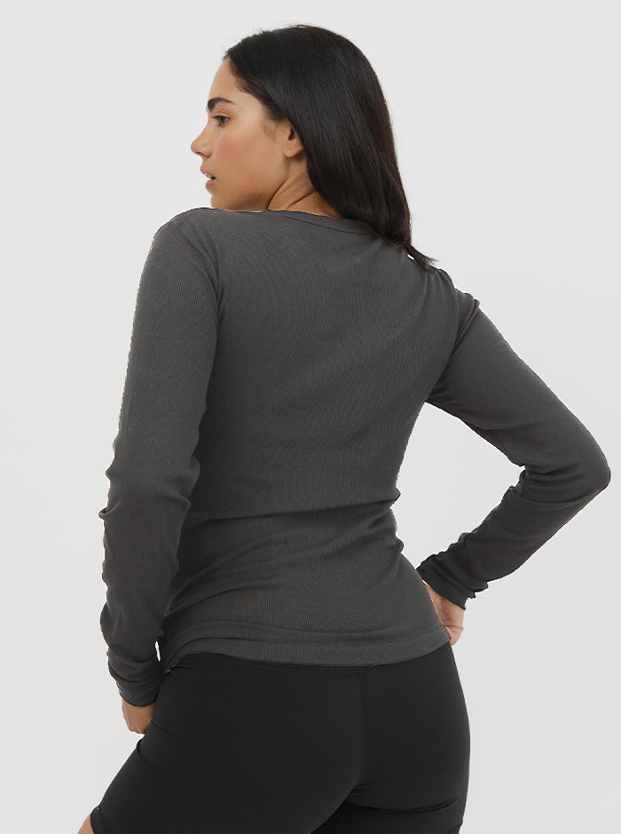 Movement Long Sleeve in Shadow