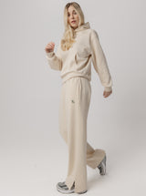 Wide Leg Sweats in Vanilla
