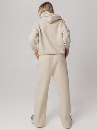 Wide Leg Sweats in Vanilla