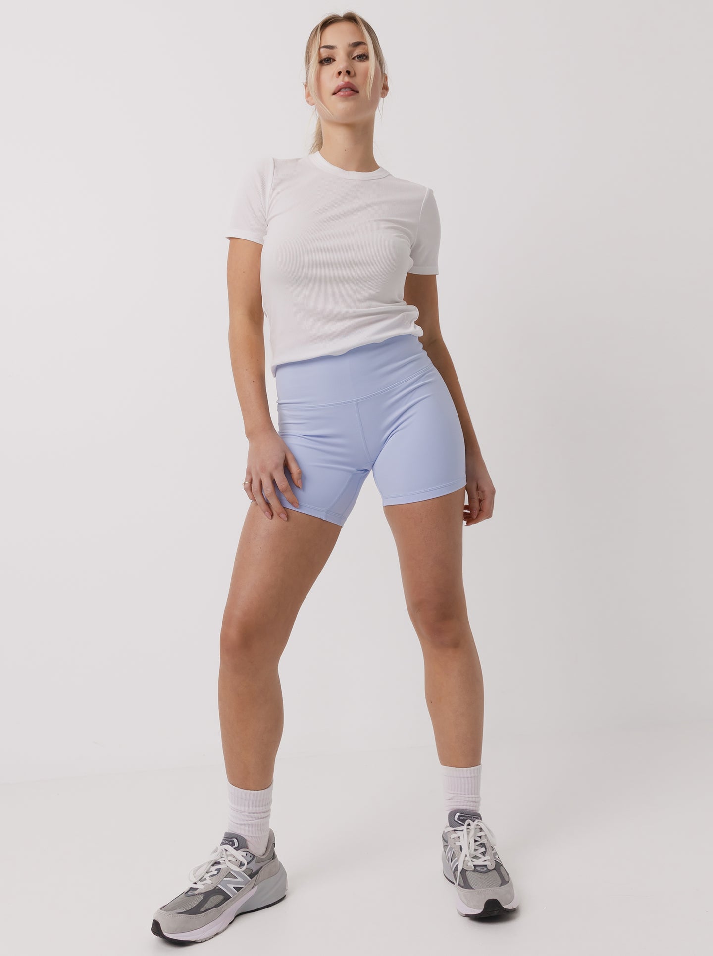 Mellow Bike Shorts in Bluebell