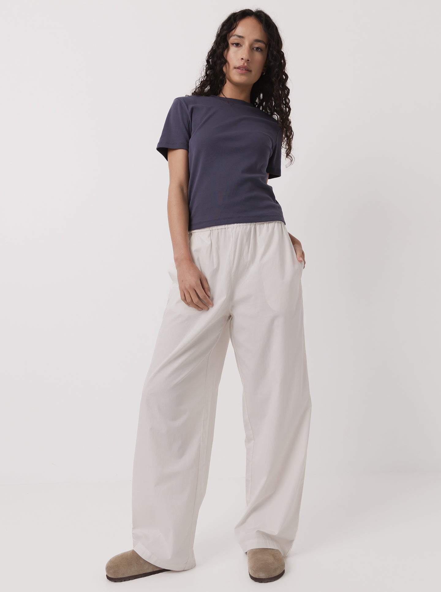 Everyday Pants in Off White
