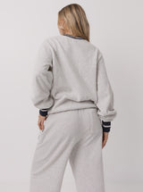 TS Crewneck in Cloud