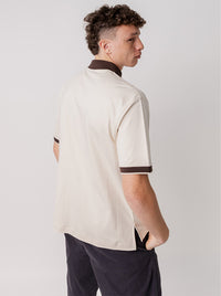 Polo Shirt in Bone