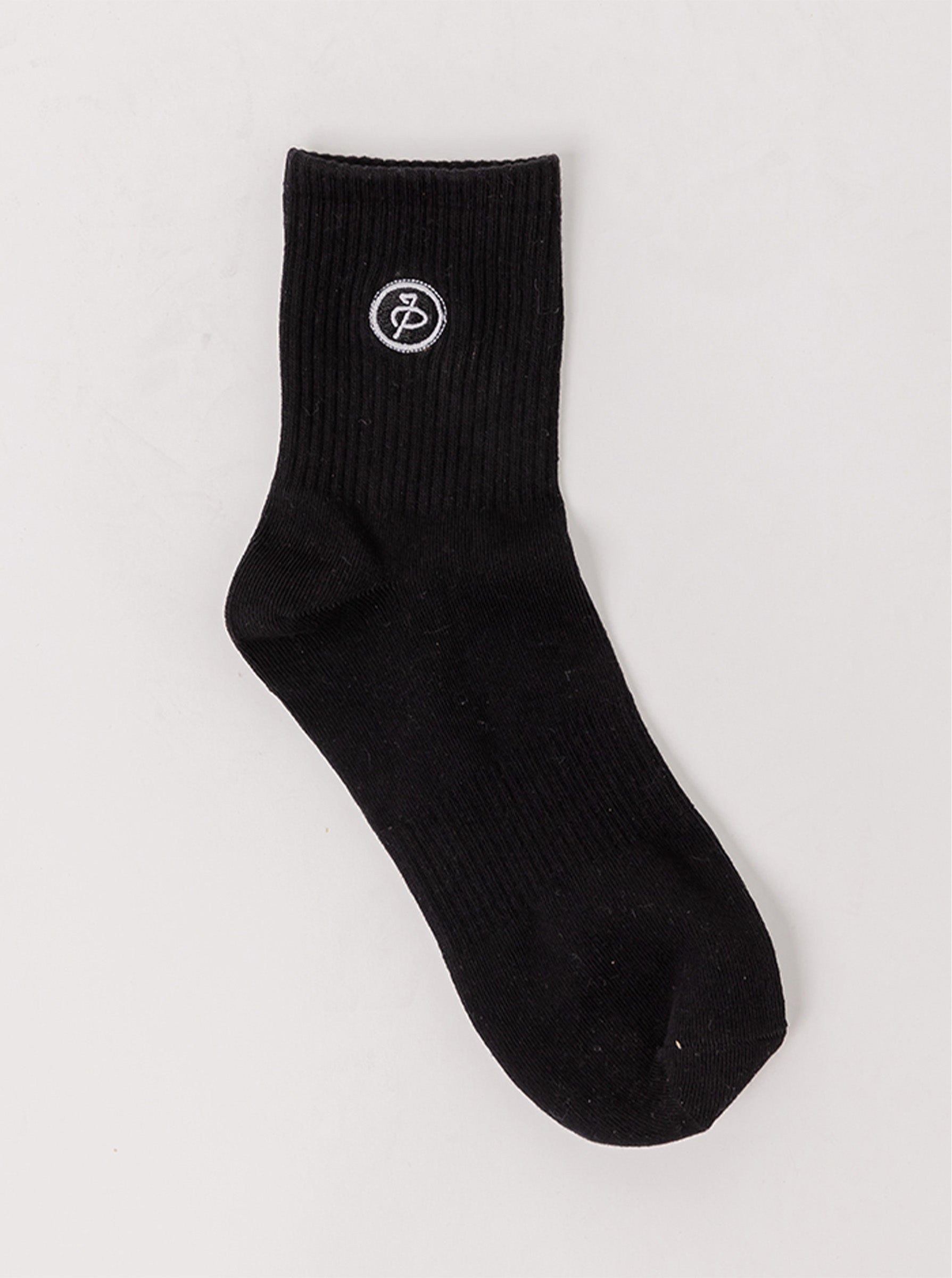Crew Socks in Black
