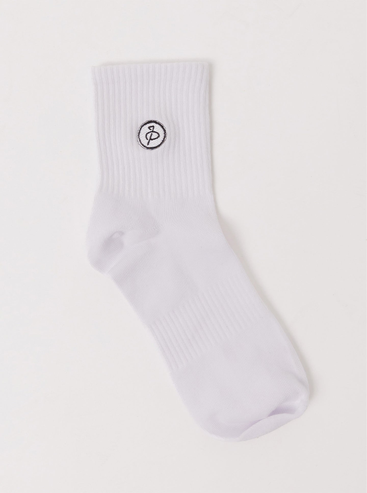 Crew Socks in Off White