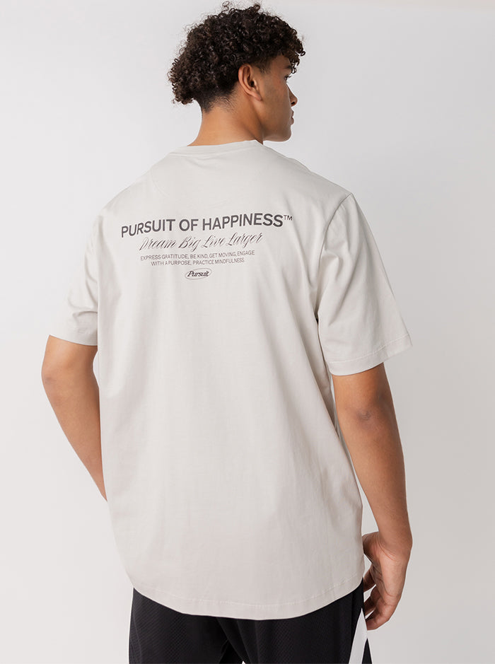 Pursuit Track Tee in Clay