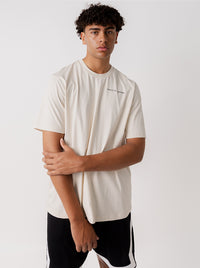 Pursuit Track Tee in White