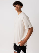 Pursuit Track Tee in White