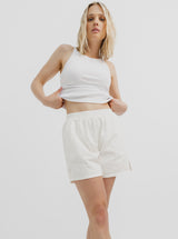 Resort Short in White