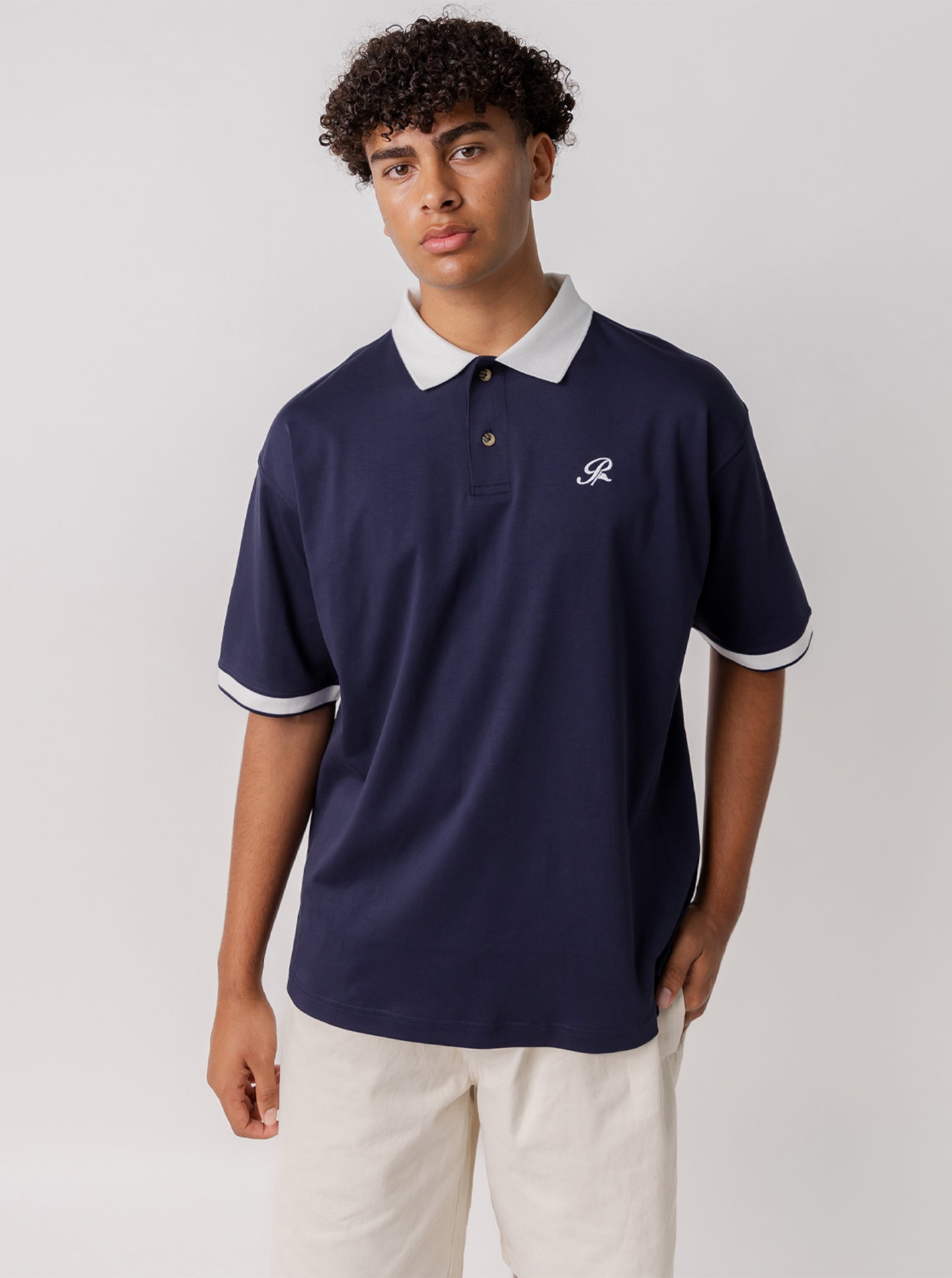 Polo Shirt in Navy