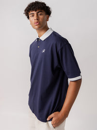 Polo Shirt in Navy