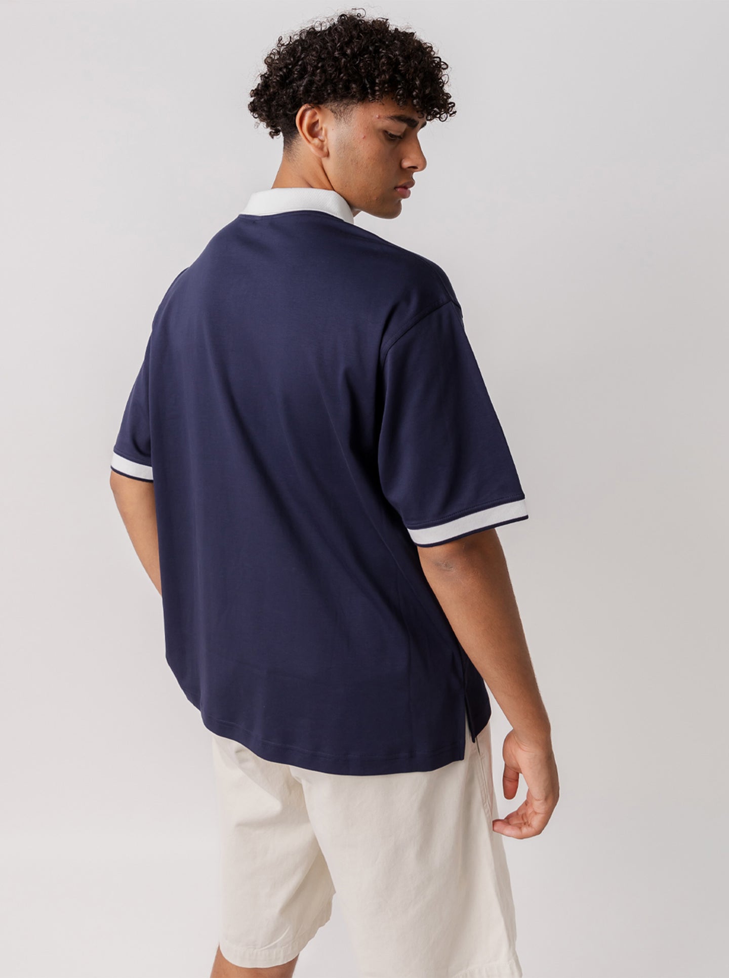 Polo Shirt in Navy