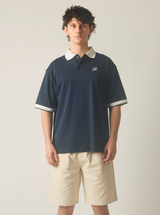 Polo Shirt in Navy