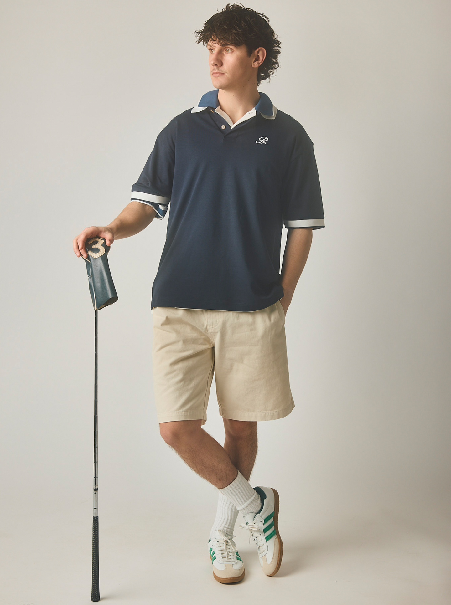 Polo Shirt in Navy