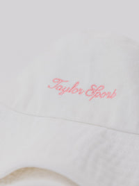 Holiday Bucket Hat in Off White