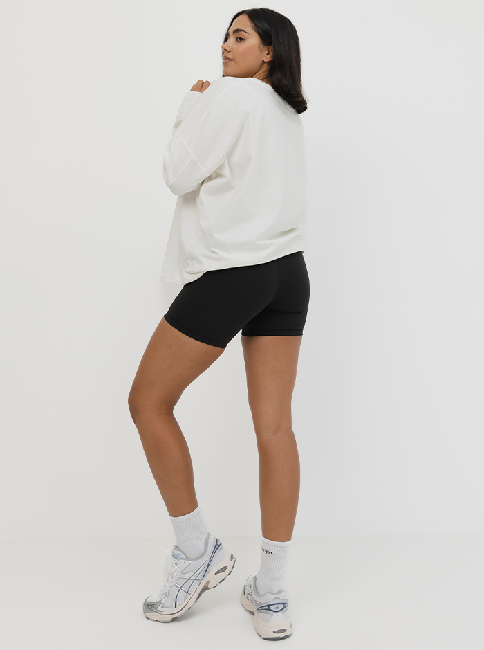 Essential Long Sleeve In White