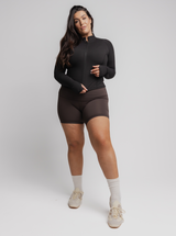 Mellow Bike Short in Coffee Bean