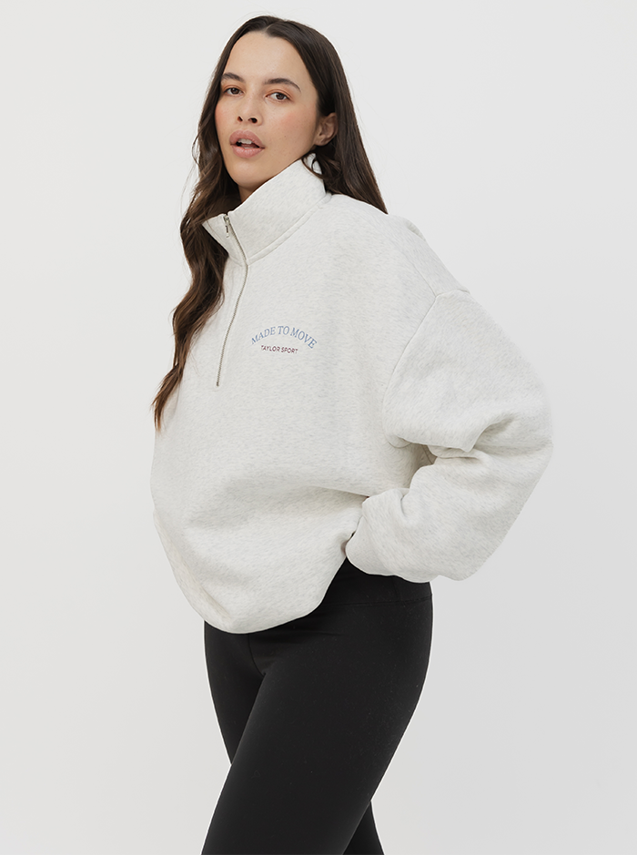 Quarter Zip In Cloud