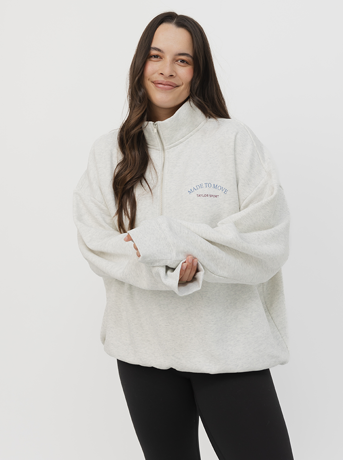 Quarter Zip In Cloud