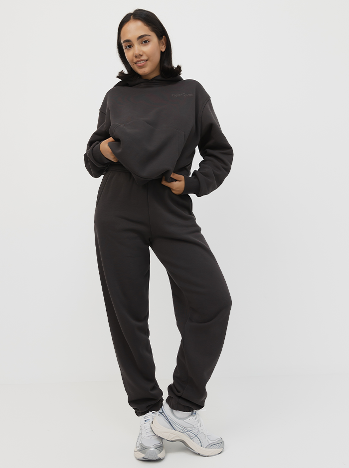 Arch Hoodie In Pepper