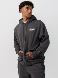 Happiness Heavyweight Pullover In Charcoal
