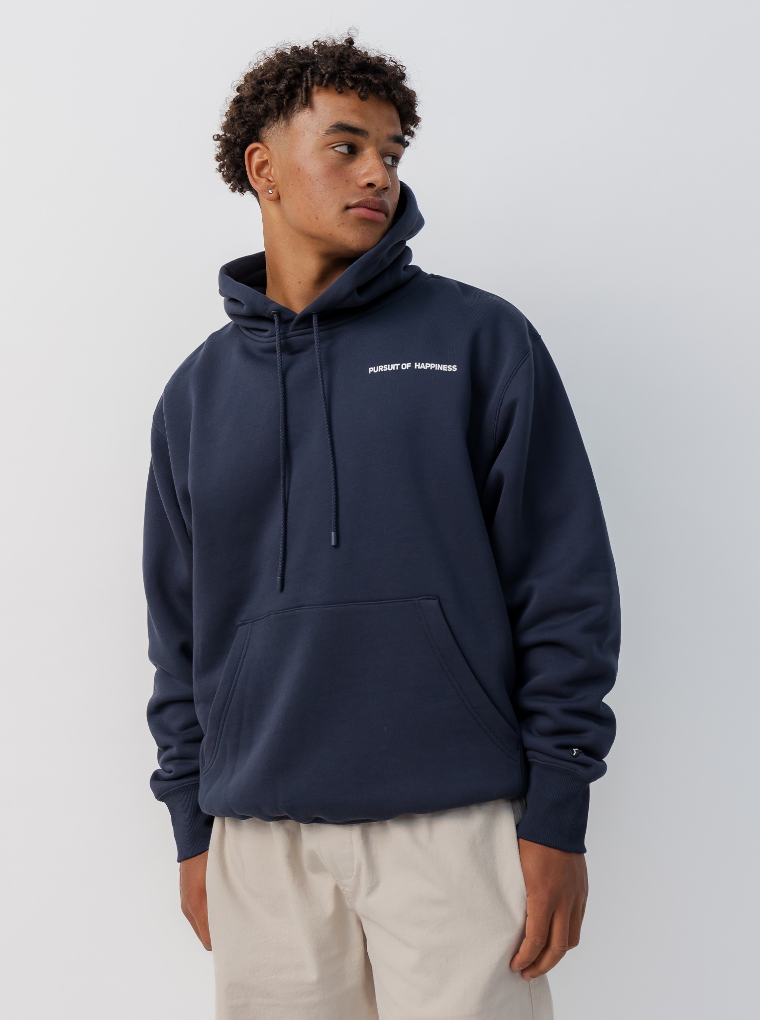 Dream Big Heavyweight Pullover in Navy