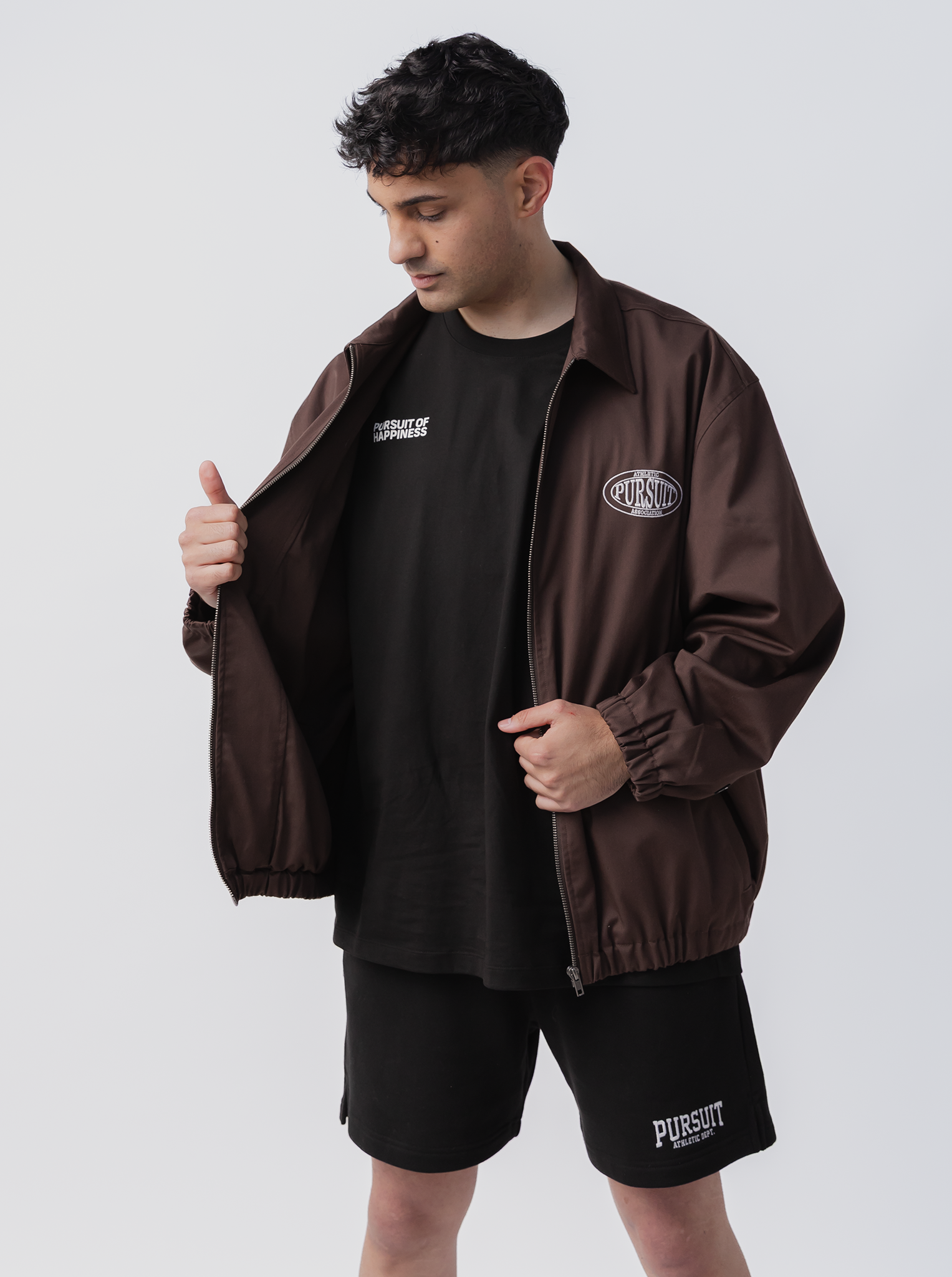 Harrington Jacket in Umber