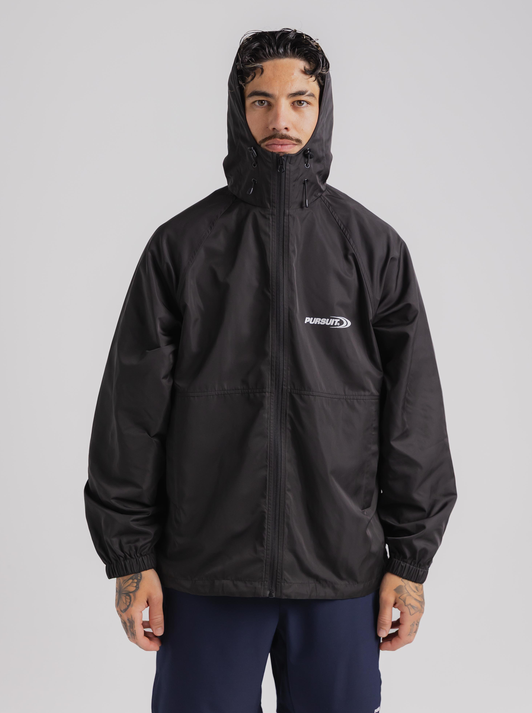 NO GOLF WINDBREAKER JACKET ブラックL Training Windbreaker in Black – Stirling Sports