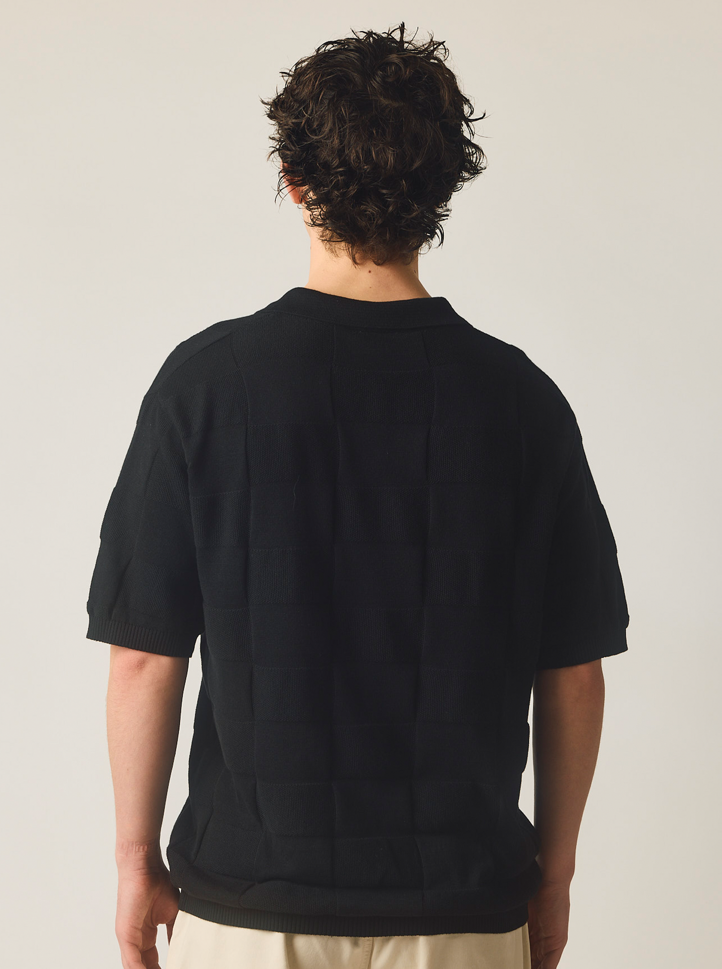 Check Knit Polo