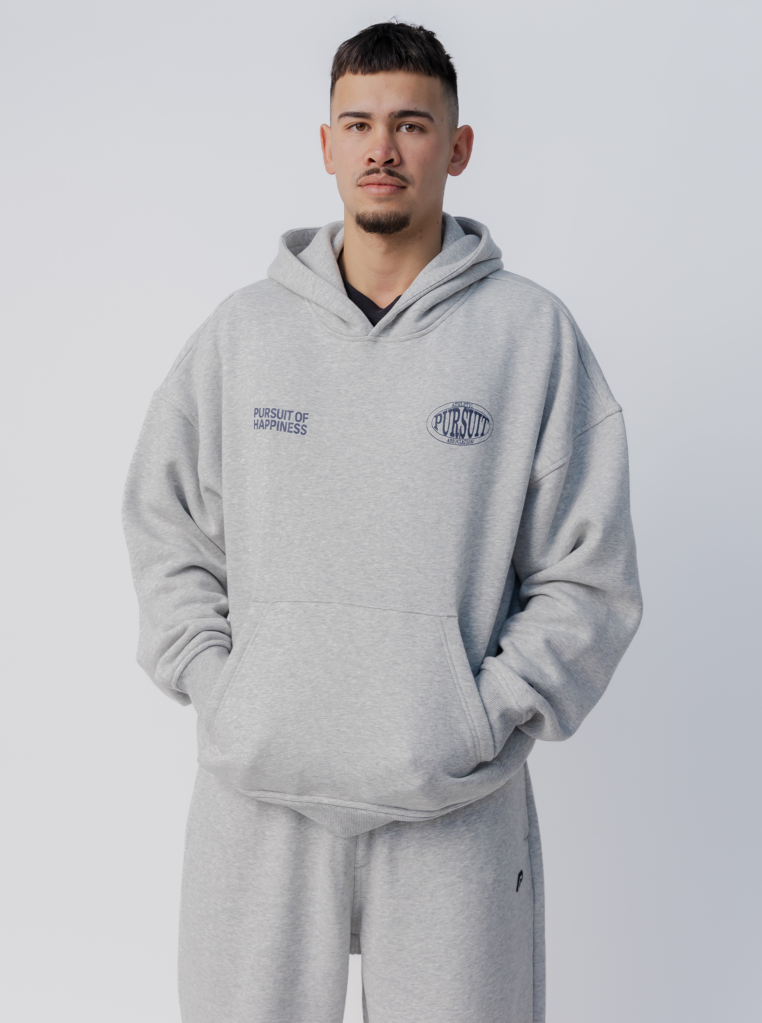 Basic Hoodie in Champion Grey