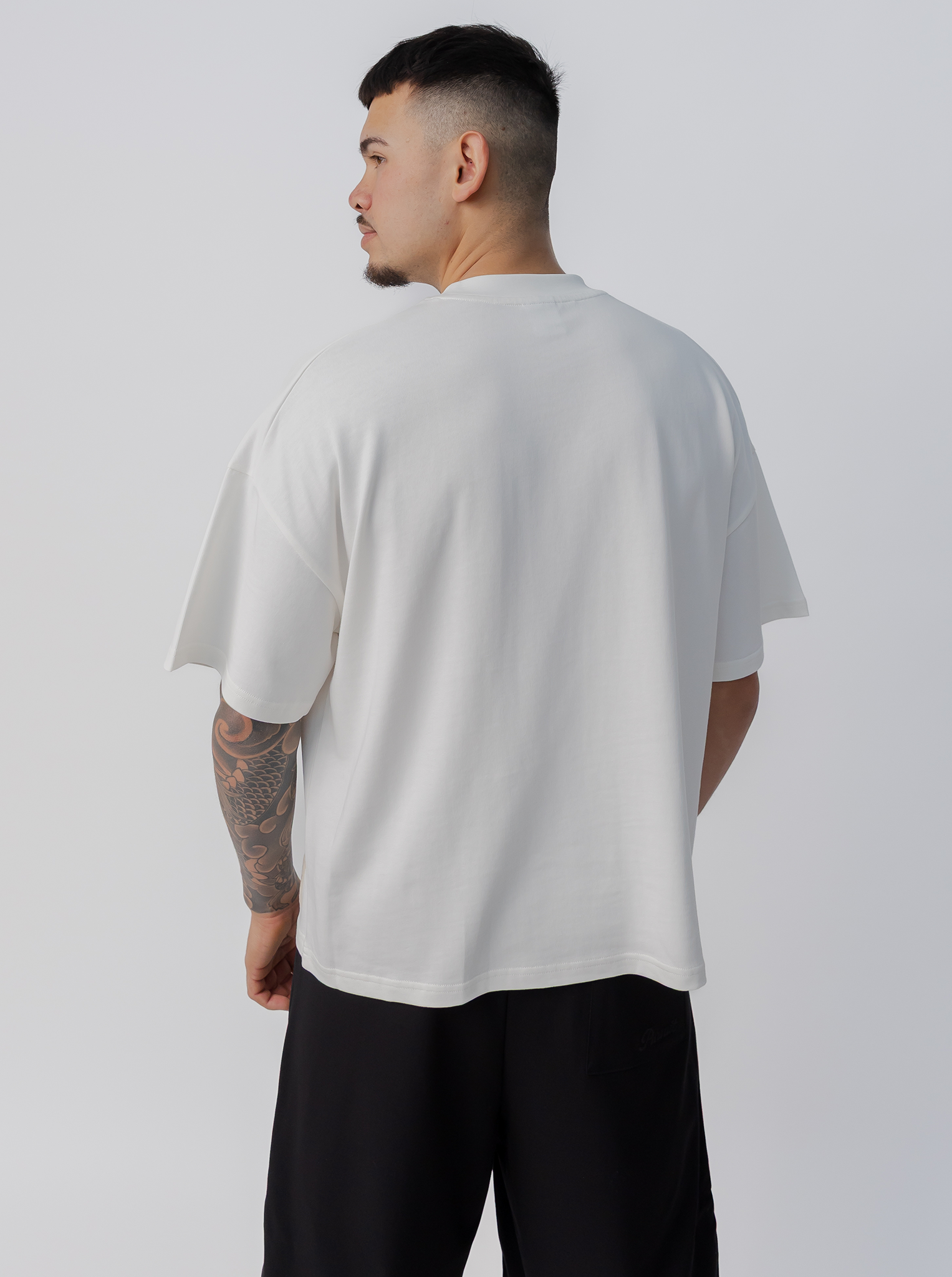 Heavyweight Boxy Tee in White