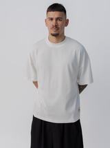 Heavyweight Boxy Tee in White
