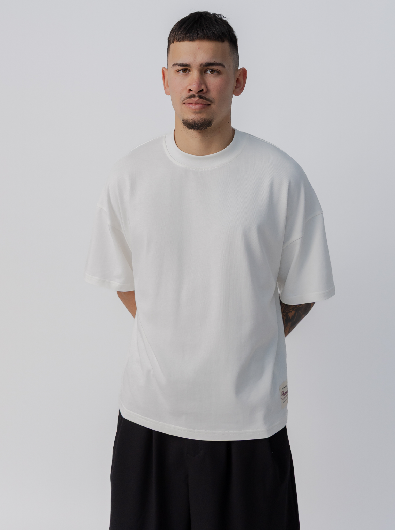 Heavyweight Boxy Tee in White