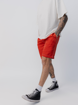 Balance Short in Crimson Red