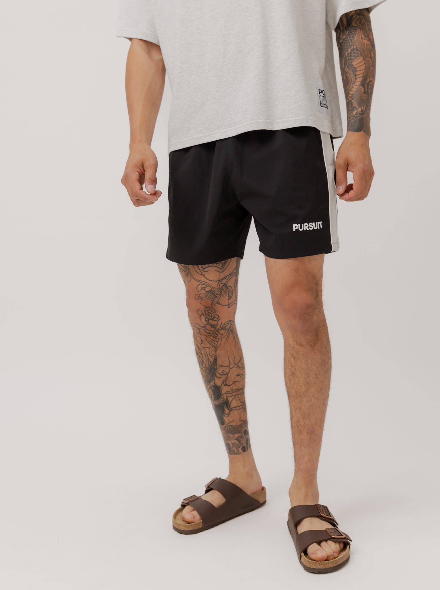 Track Stripe Short