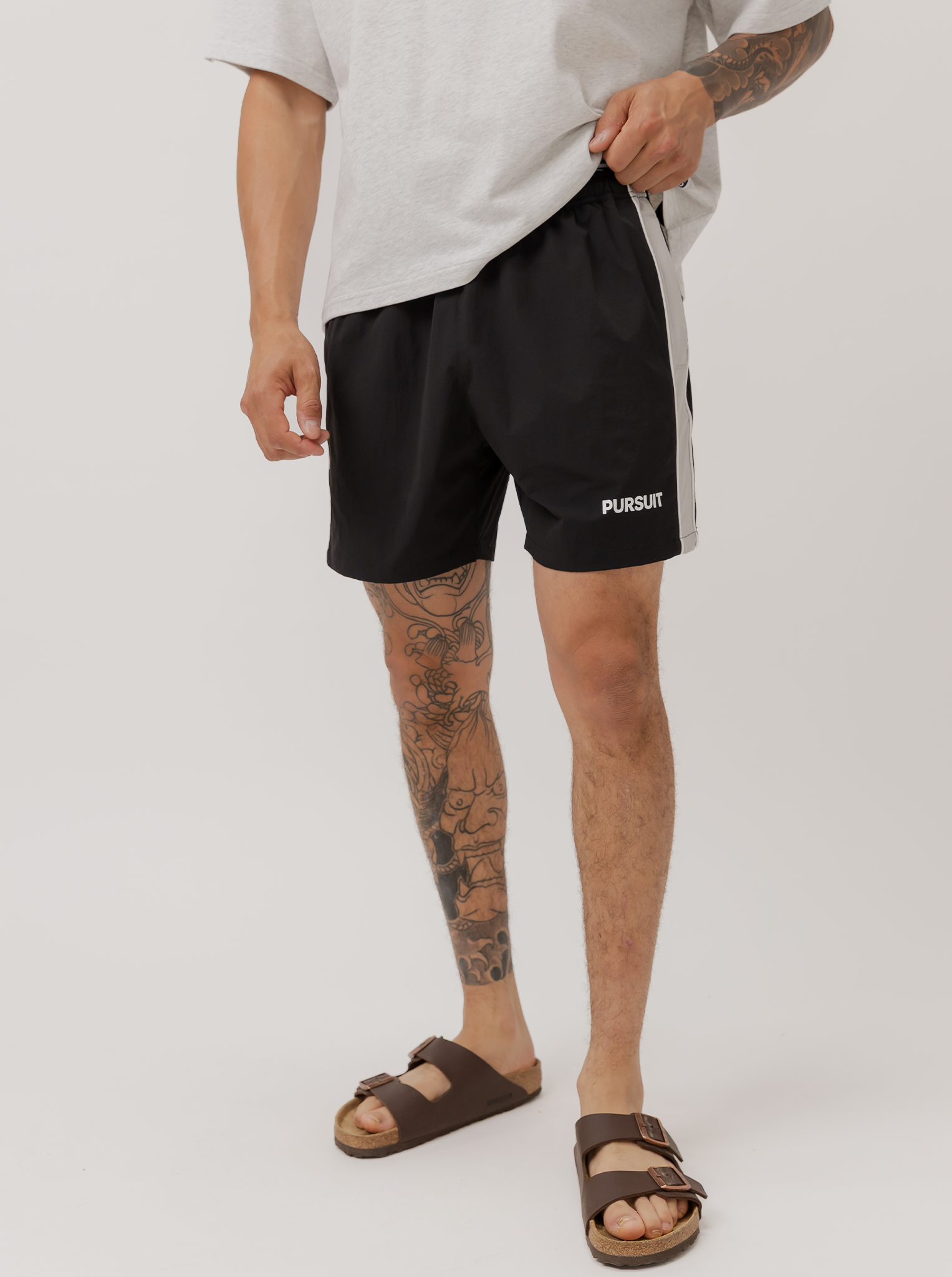Track Stripe Short