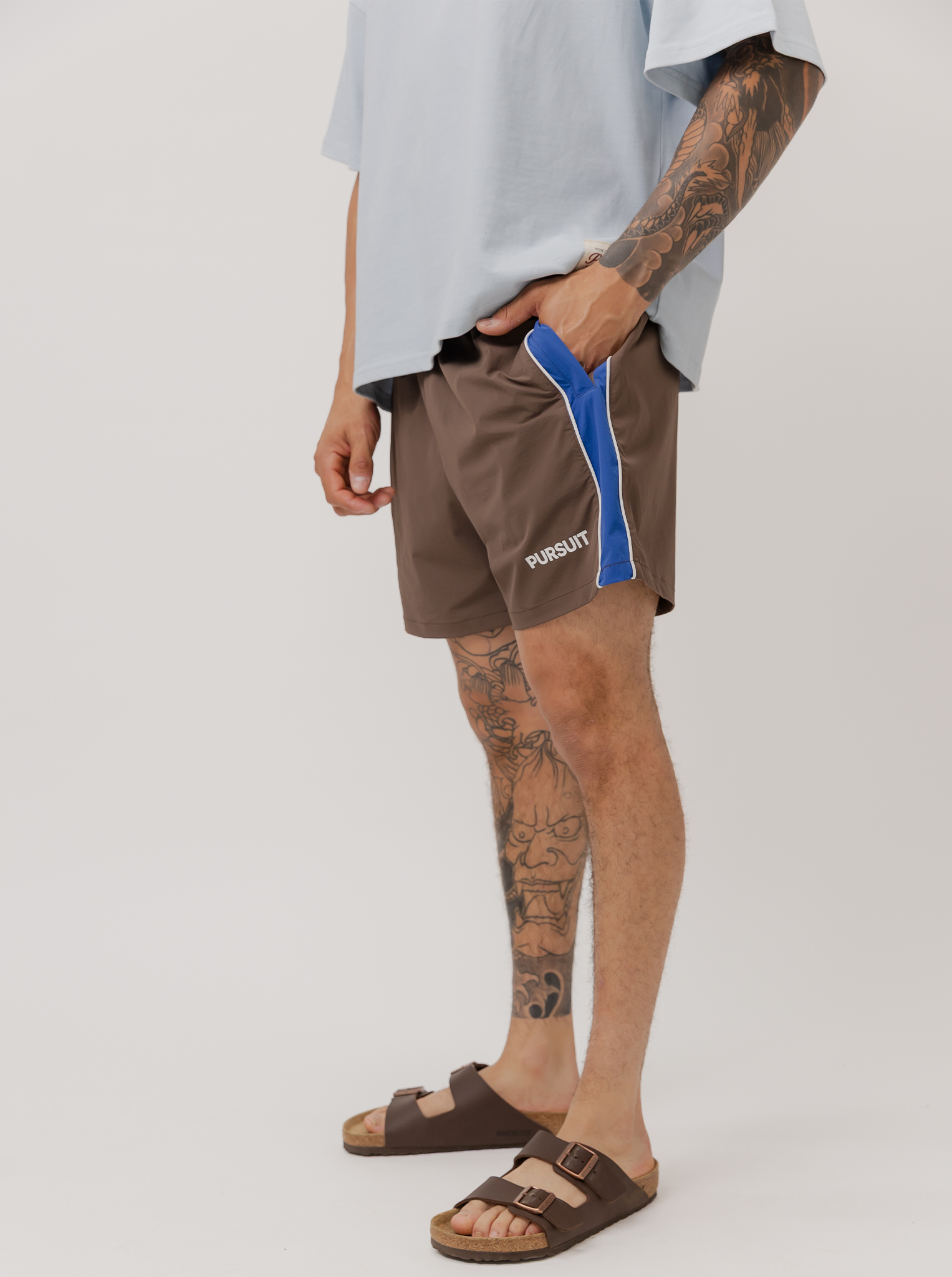 Track Stripe Short