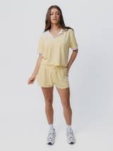 Luna Polo Shirt in Buttercup