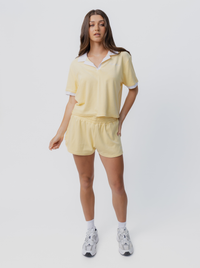 Luna Polo Shirt in Buttercup