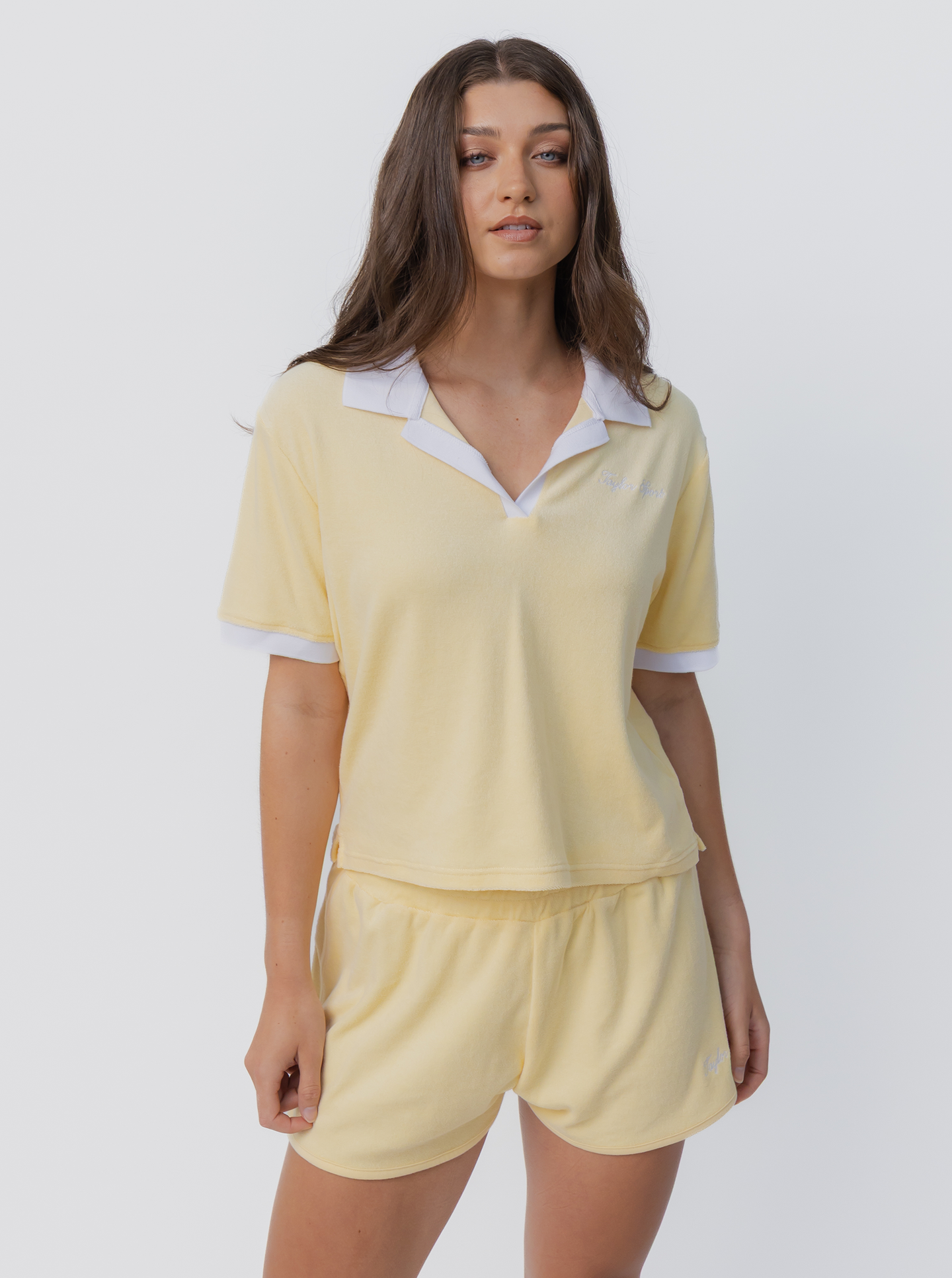 Luna Polo Shirt in Buttercup